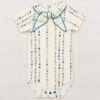 Misha & Puff Baby Short Sleeve Scout Onesie - String Little Botanica_1 - Little French Heart