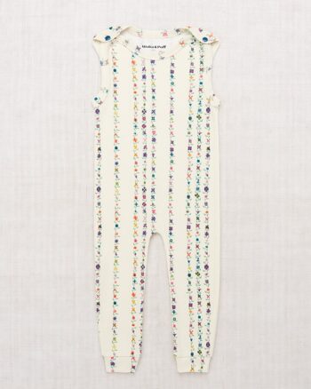 Misha & Puff Baby Snap Overall - String Little Botanica_1 - Little French Heart