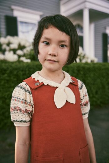 Misha & Puff Little Paths Nell Dress - Claystone_1 - Little French Heart 3