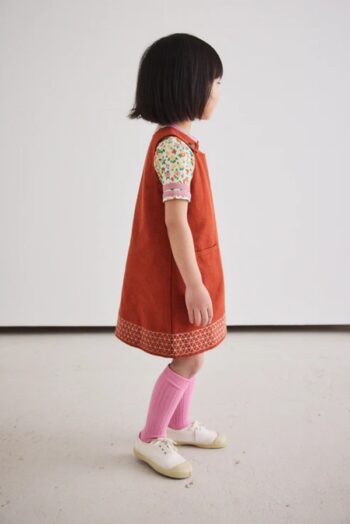 Misha & Puff Little Paths Nell Dress - Claystone_6 - Little French Heart