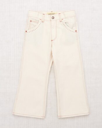 Misha & Puff Slim Flared Jeans - Gesso Denim_1 - Little French Heart