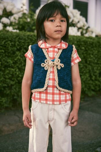 Misha & Puff Slim Flared Jeans - Gesso Denim_4 - Little French Heart