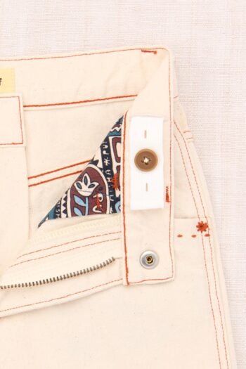 Misha & Puff Slim Flared Jeans - Gesso_03 - Little French Heart