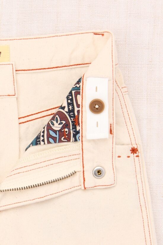 Misha & Puff Slim Flared Jeans - Gesso_03 - Little French Heart