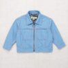 Misha & Puff Zip Jacket - Baby Blue_1 - Little French Heart