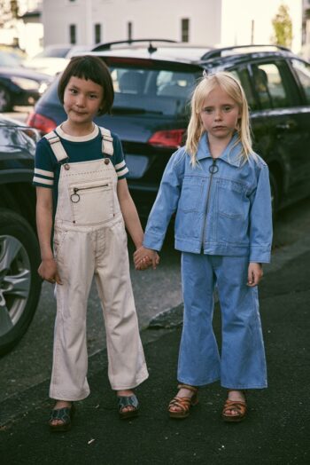 Misha & Puff Zip Jacket and Slim Flared Jeans - Baby Blue_5 - Little French Heart
