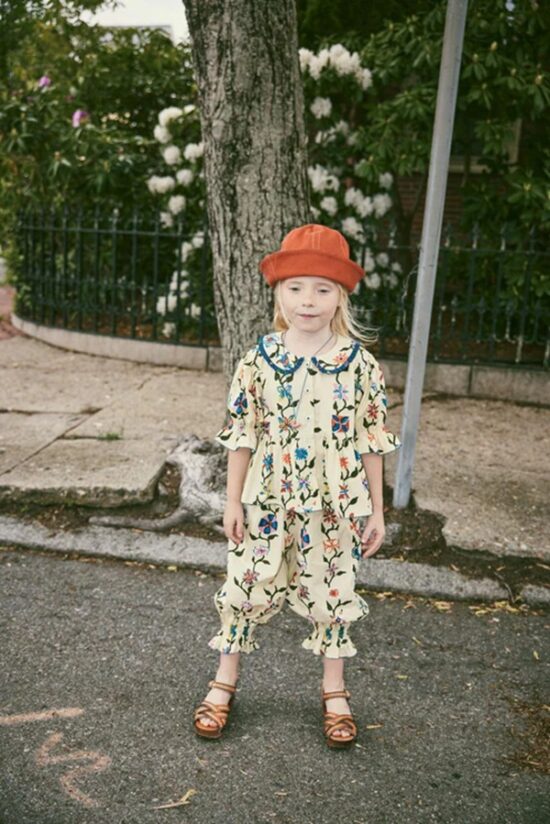 Misha & Puff Zuzu Pant - Alabaster Botanica_4 - Little French Heart