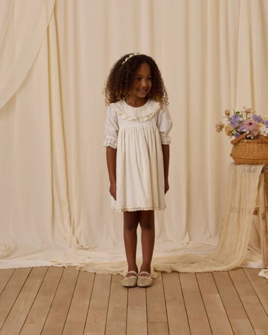 Noralee Amelia Dress Ivory - Little French Heart 2