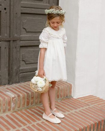 Noralee Amelia Dress Ivory - Little French Heart 6