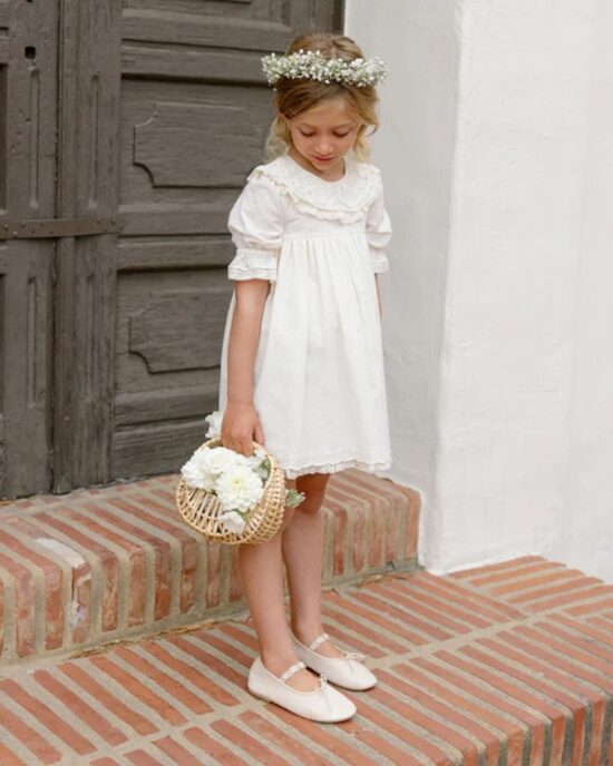 Noralee Amelia Dress Ivory - Little French Heart 6