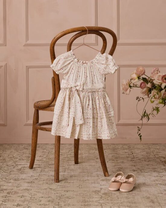 Noralee Bow Ballet Flat Antique - Little French Heart