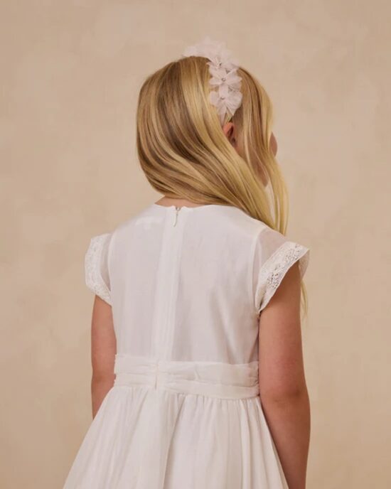Noralee Dahlia Dress White - Little French Heart 3