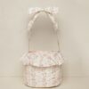 Noralee Easter Basket Floral Stripes Ivory - Little French Heart 1