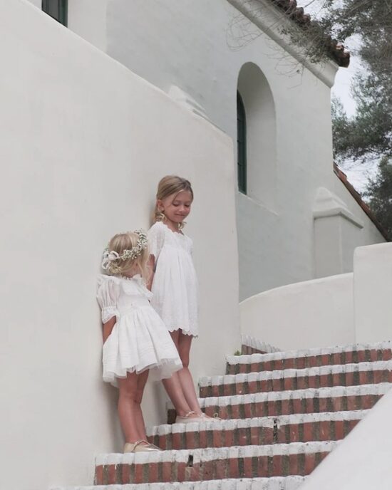Noralee Eleanor Dress White - Little French Heart