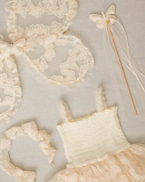 Noralee Fairy Set Butterfly Natural - Little French Heart