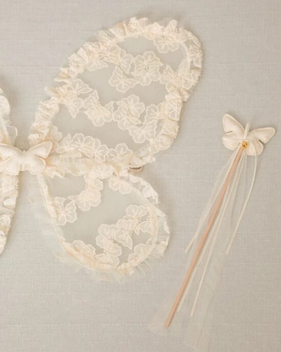 Noralee Fairy Set Butterfly Natural - Little French Heart