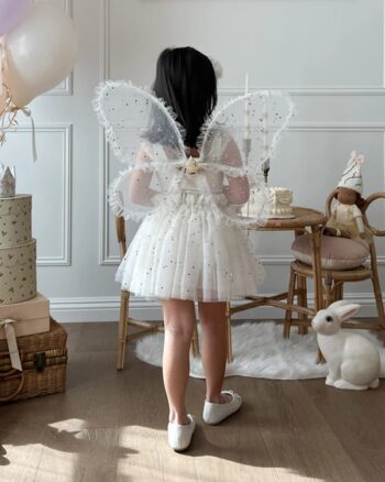 Noralee Fairy Set Confetti Ivory - Little French Heart