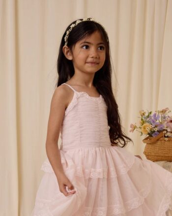 Noralee Floral Headband Ivory - Little French Heart