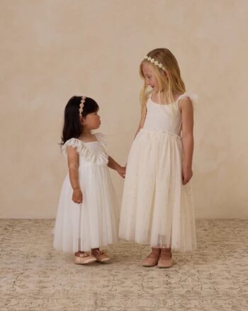 Noralee Floral Headband Ivory - Little French Heart