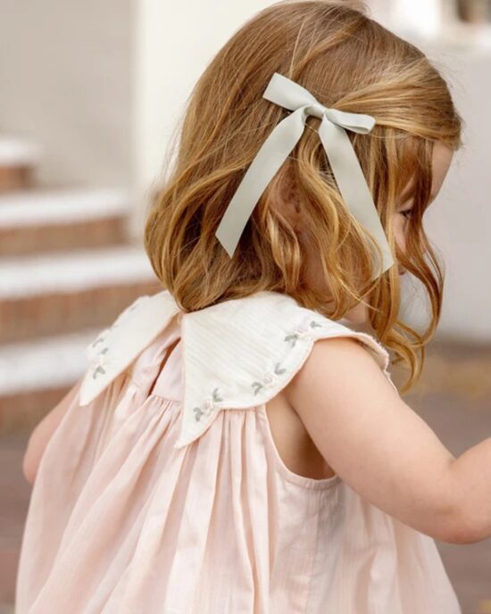 Noralee Florence Dress Blush - Little French Heart