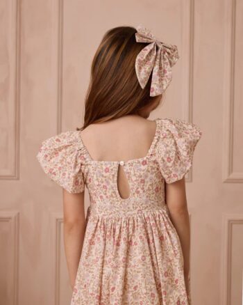 Noralee Hazel Dress Blush Garden - Little French Heart 3