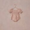 Noralee Hazel Romper Blush Garden - Little French Heart 1