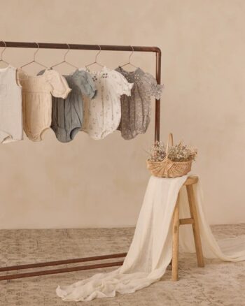 Noralee Hazel Romper Natural - Little French Heart