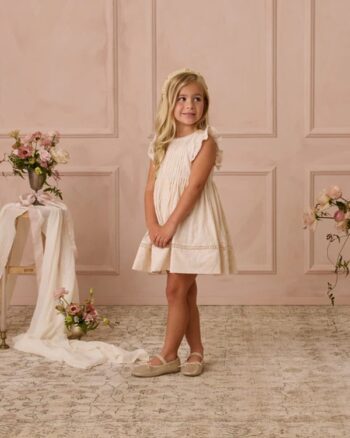 Noralee Isla Dress Natural - Little French Heart