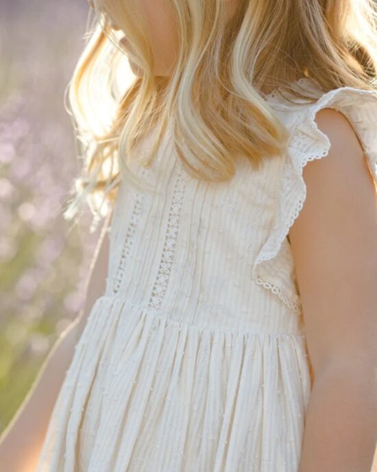 Noralee Isla Dress Natural - Little French Heart