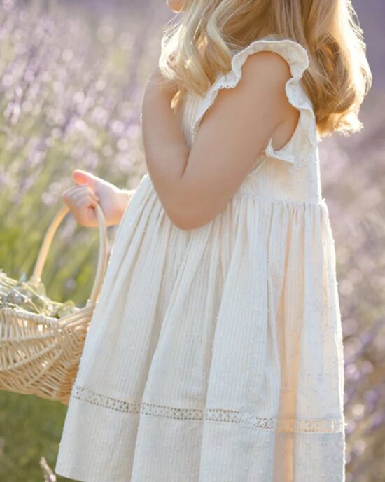 Noralee Isla Dress Natural - Little French Heart
