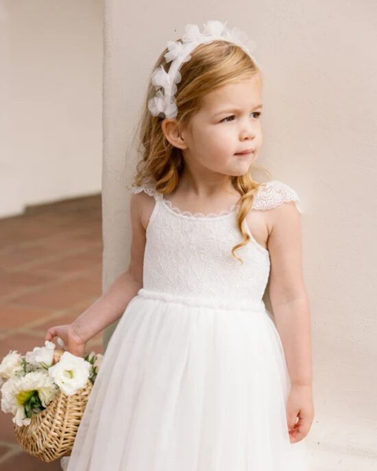 Noralee Pixie Headband Ivory - Little French Heart