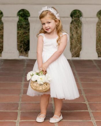 Noralee Pixie Headband Ivory - Little French Heart