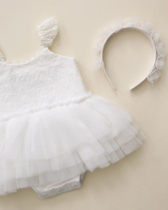 Noralee Pixie Headband Ivory - Little French Heart