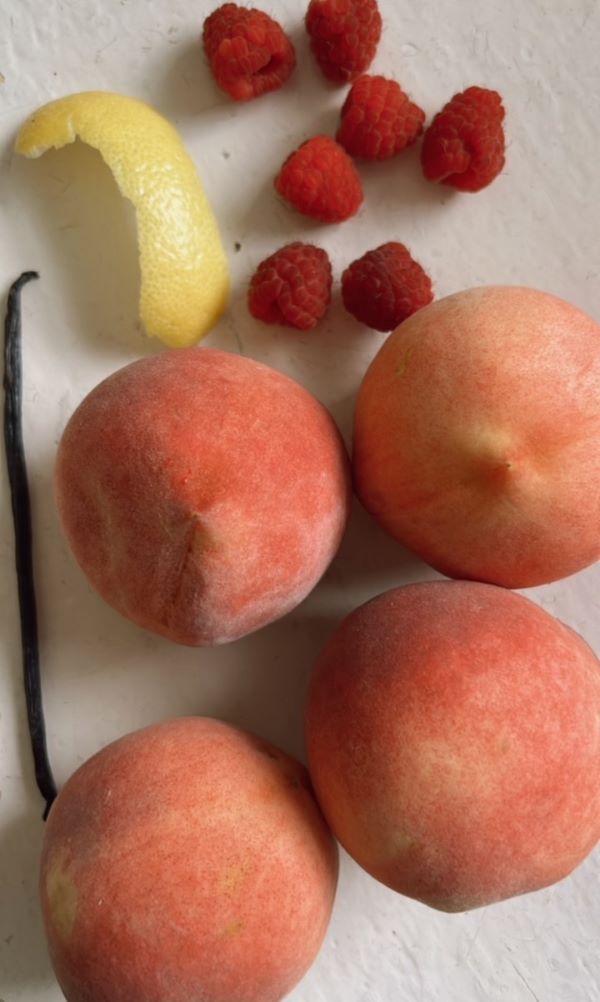 Peach Melba Ingredients