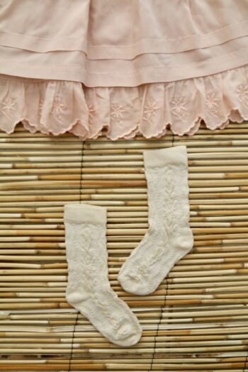 Bonjour Ballerina Dress Embroidered hem with frills