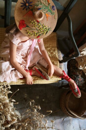 Bonjour Ballerina Dress with girl in Pretty
