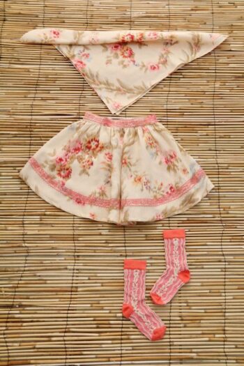 Bonjour Diary Antoinette skirt and scarf set