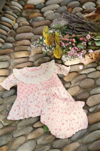 Bonjour Diary Baby Set Rosa Bloom