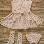Bonjour Diary Eléonore Dress & Panties, Rosa Bloom