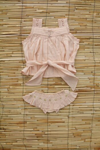 Bonjour Diary Top with Panty Set back