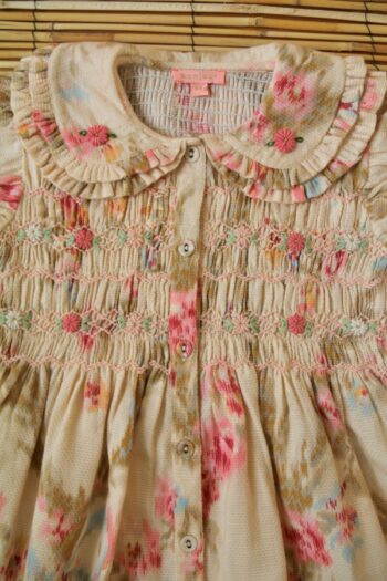 Bonjour Romantic Dress Antoinette Print front