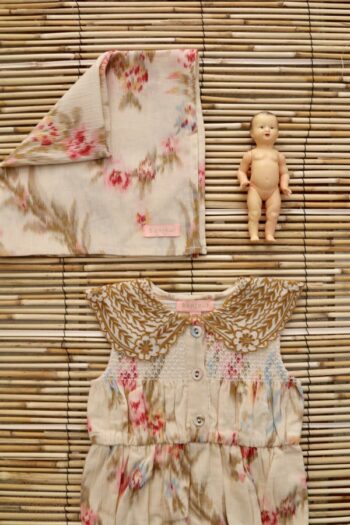 Bonjour Romper Antoinette close up