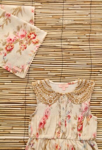 Bonjour Romper Antoinette close up