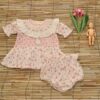 Bonjour Diary Baby Blouse & Bloomer Set, Rosa Bloom