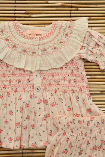 Bonjour Rosa Bloom Baby Blouse & Bloomers pretty baby set