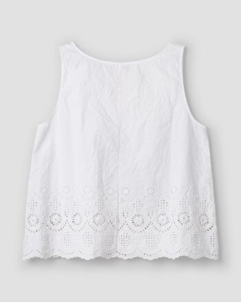 Ewa i Walla Aino White Top - 33389 - Little French Heart
