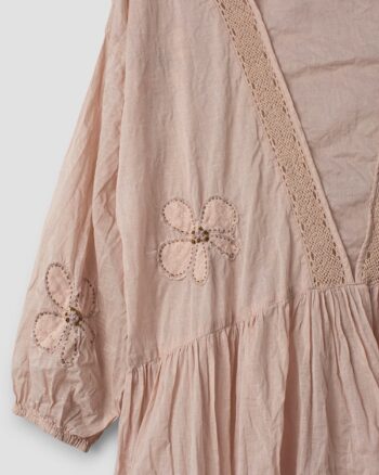 Ewa i Walla Rosina tunic - Pale Mauve - 44145 - Little French Heart