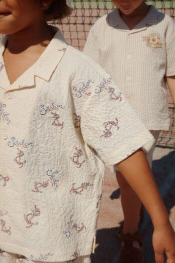 Konges Elliot SS Shirt - Rock my Boat boys playing