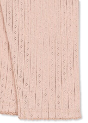 Konges Minnie Baby Pant Cameo Rose Pointelle trim