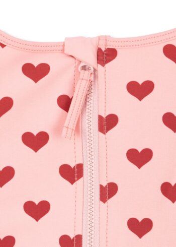Konges Slojd Manuca Frill Onesie GRS - Little french Heart
